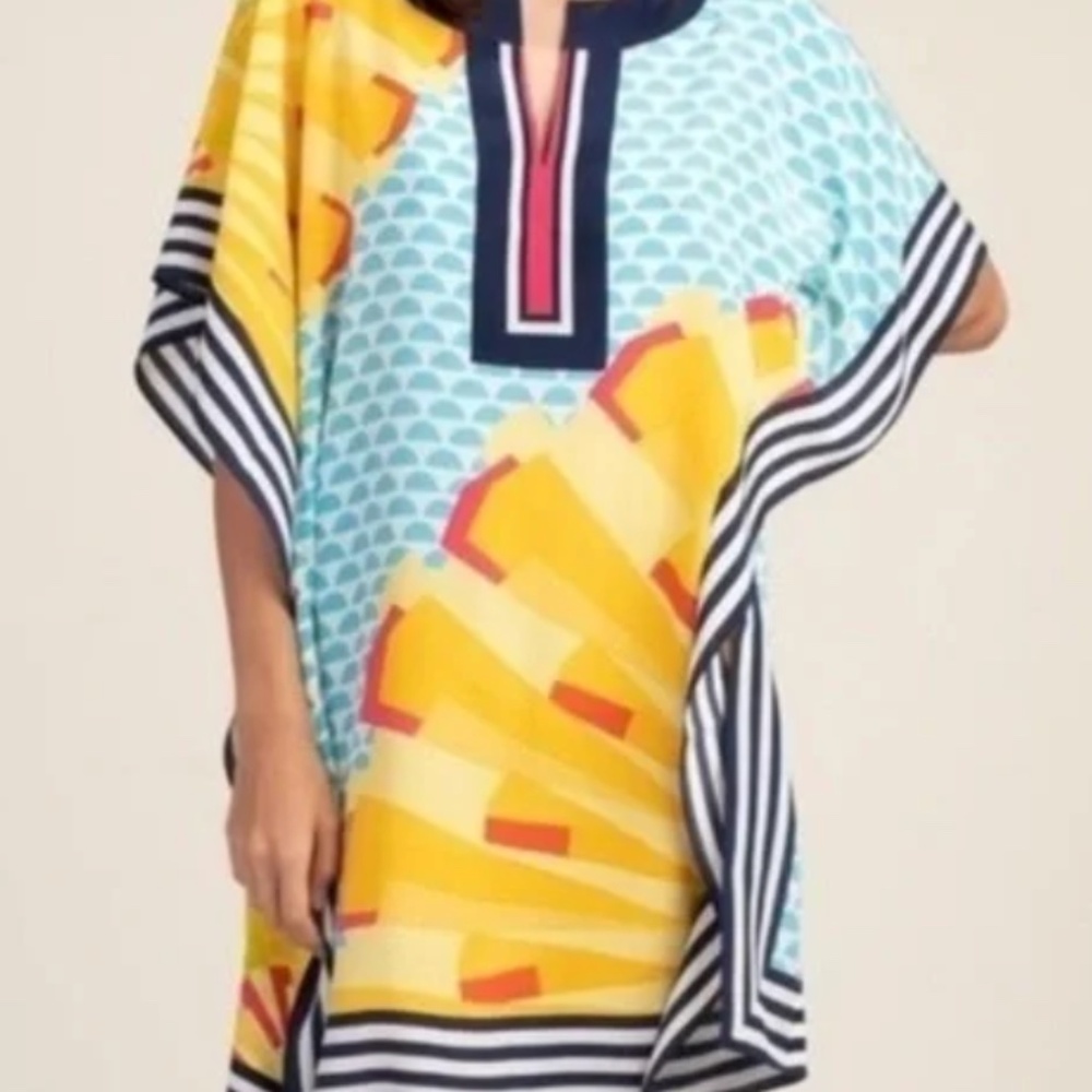 Trina Turk Multicolor Geometric Dress